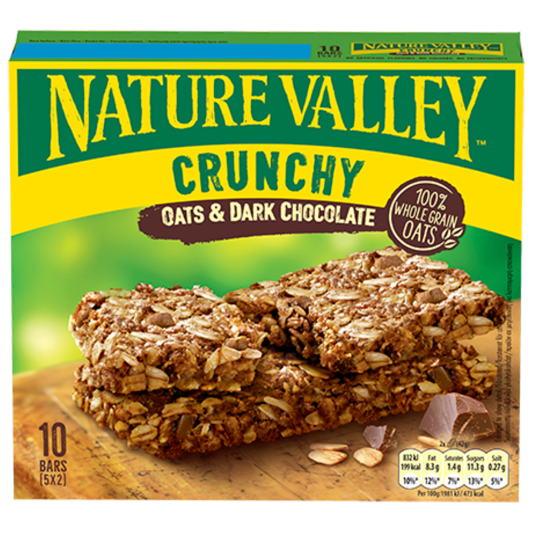NATURE VALLEY CRUNCHY OATS & CHOC BAR 42G